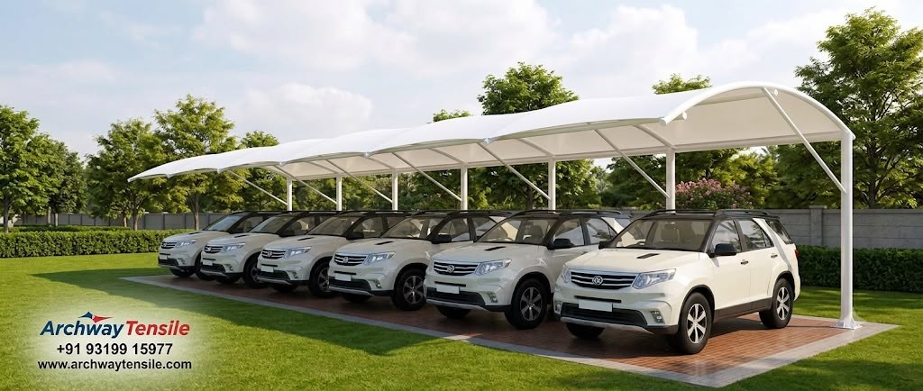 Car Parking Tensile Structure