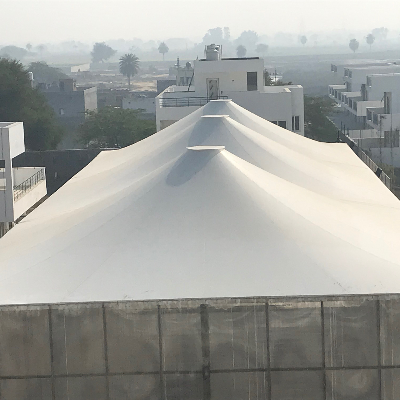 Tennis Court Tensile Roof Fabric Structure