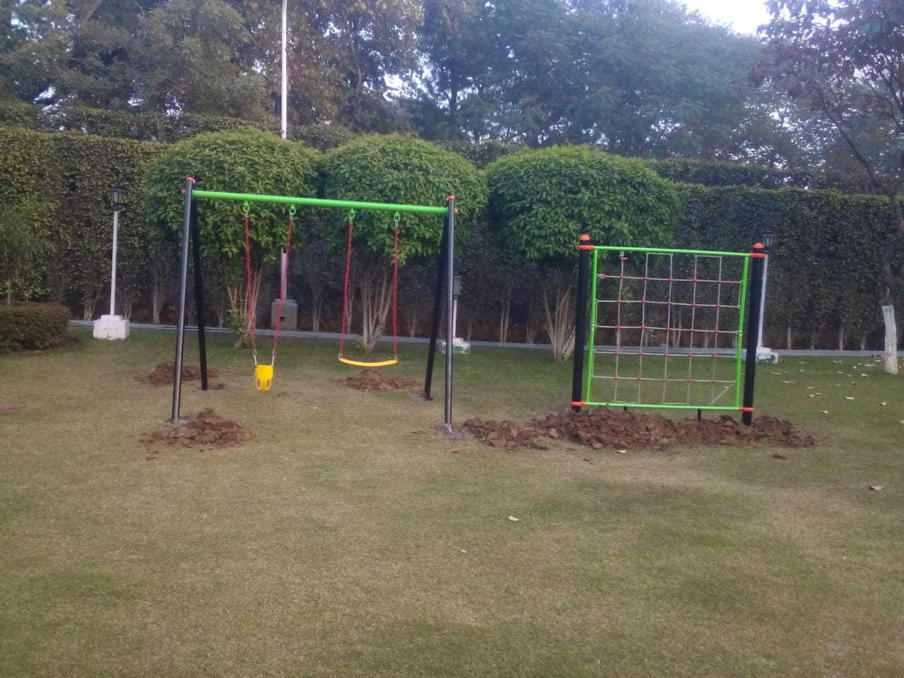 Double Swing and Climber- Chhatarpur, Delhi