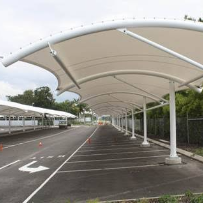 Barrel Vault Tensile Structure