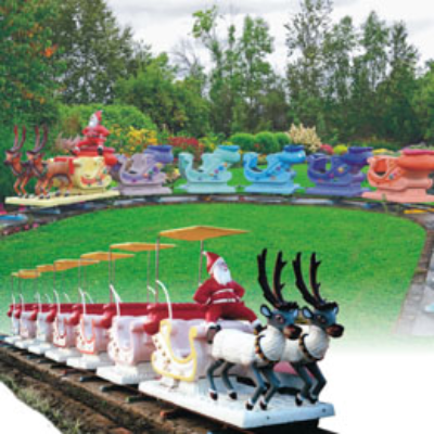 Santa coach train